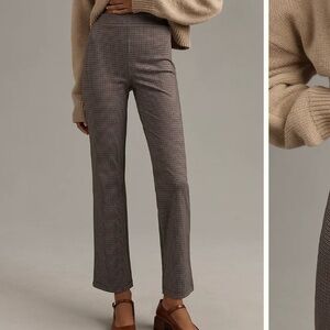 Sanctuary x Anthropologie Carnaby Plaid Checkered Kick Flare Pants XXS